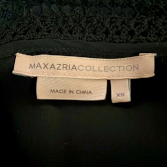 MAX AZRIA COLLECTION Silk Crotchet Halter Top - Picture 10 of 11